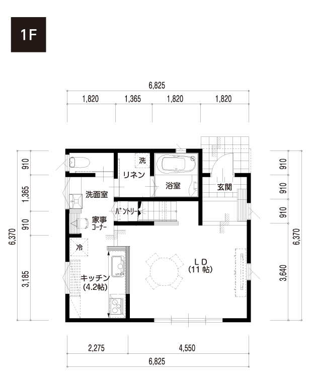 間取り1F